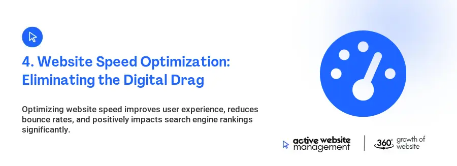 4. Website Speed Optimization: Eliminating the Digital Drag