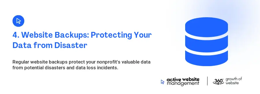 4. Website Backups: Protecting Your Data from Disaster