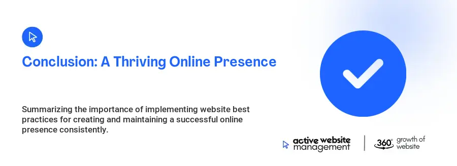 Conclusion: A Thriving Online Presence