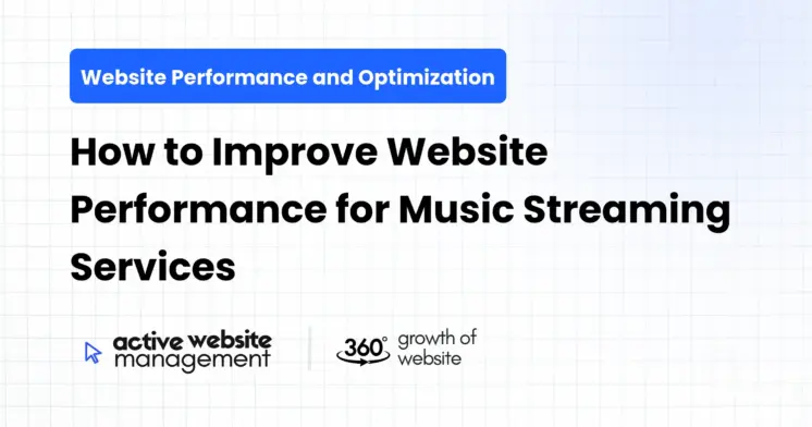 How to Improve Website Performance for Music Streaming Services