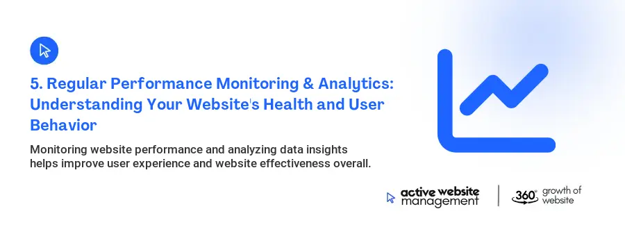 5. Regular Performance Monitoring & Analytics: Understanding Your Website's Health and User Behavior