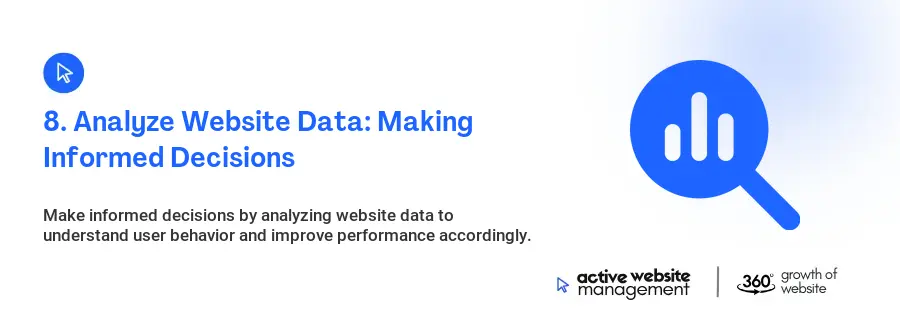 8. Analyze Website Data: Making Informed Decisions