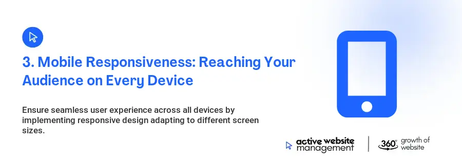 3. Mobile Responsiveness: Reaching Your Audience on Every Device