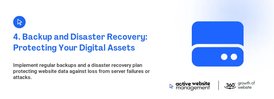 4. Backup and Disaster Recovery: Protecting Your Digital Assets