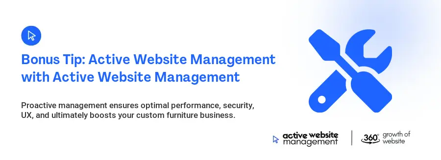 Bonus Tip: Active Website Management with Active Website Management