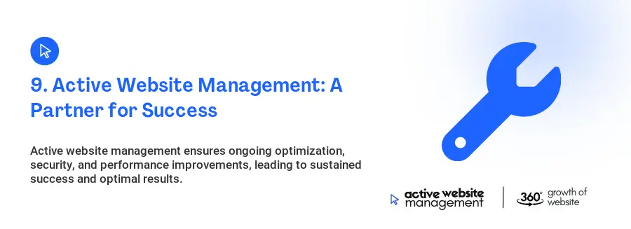 9. Active Website Management: A Partner for Success
