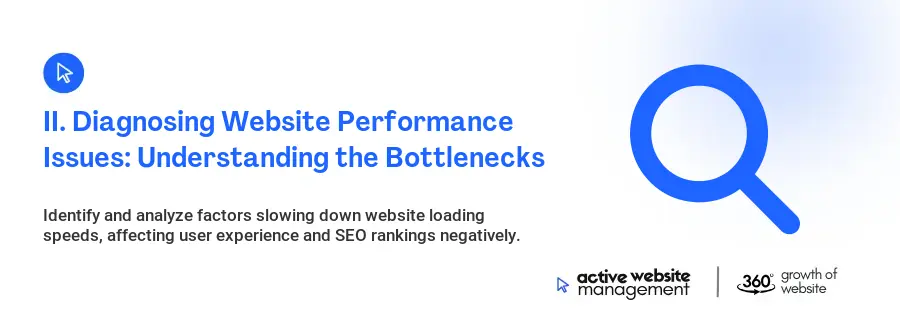 II. Diagnosing Website Performance Issues: Understanding the Bottlenecks