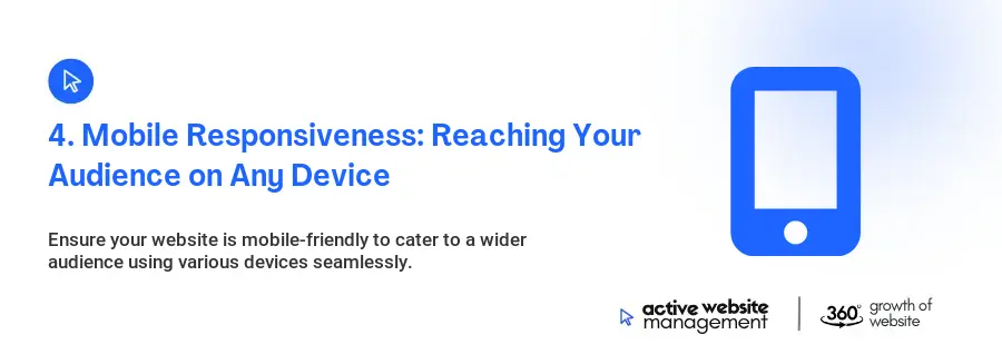4. Mobile Responsiveness: Reaching Your Audience on Any Device