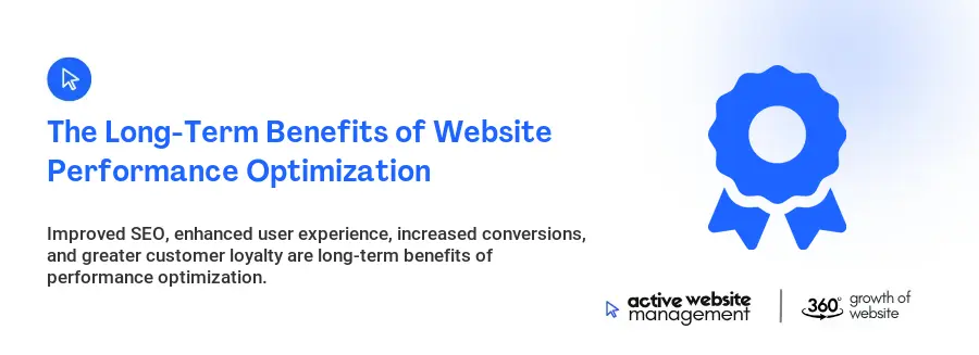 The Long-Term Benefits of Website Performance Optimization