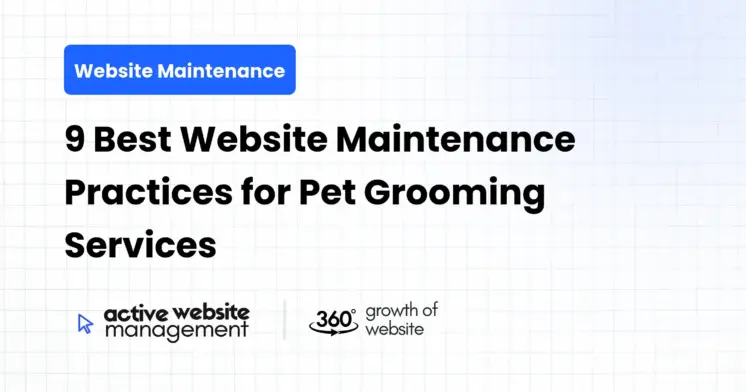 9 Best Website Maintenance Practices for Pet Grooming Services