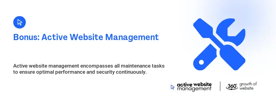 Bonus: Active Website Management
