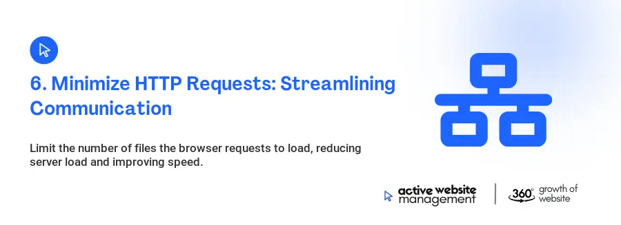 6. Minimize HTTP Requests: Streamlining Communication 6. Minimize HTTP Requests: Streamlining Communication