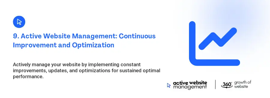 9. Active Website Management: Continuous Improvement and Optimization