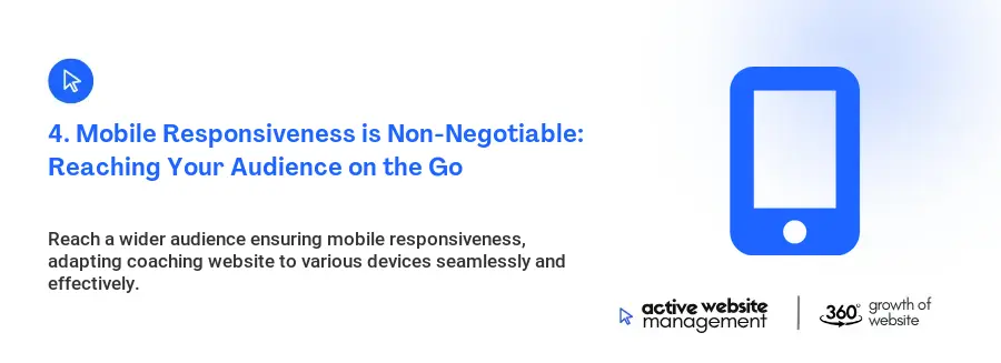 4. Mobile Responsiveness is Non-Negotiable: Reaching Your Audience on the Go