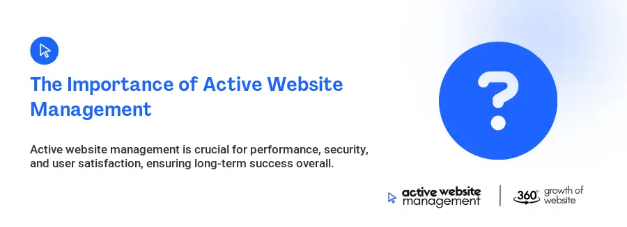 The Importance of Active Website Management