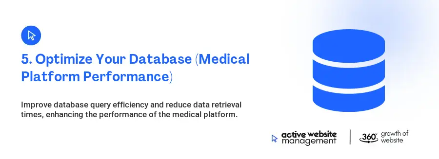 5. Optimize Your Database (Medical Platform Performance) 5. Optimize Your Database (Medical Platform Performance)