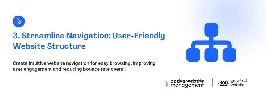 3. Streamline Navigation: User-Friendly Website Structure