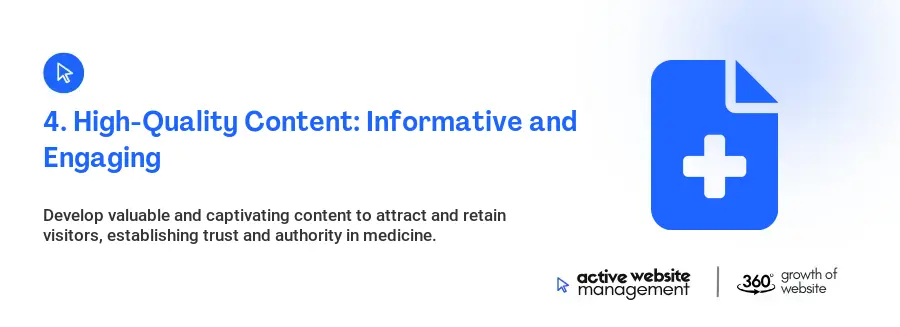 4. High-Quality Content: Informative and Engaging