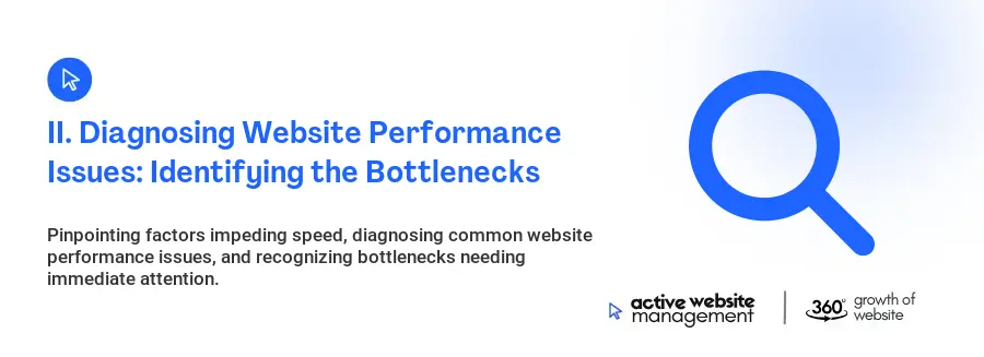 II. Diagnosing Website Performance Issues: Identifying the Bottlenecks
