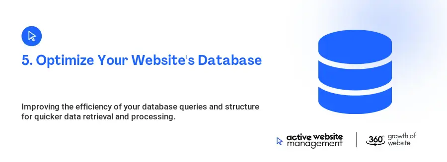 5. Optimize Your Website's Database