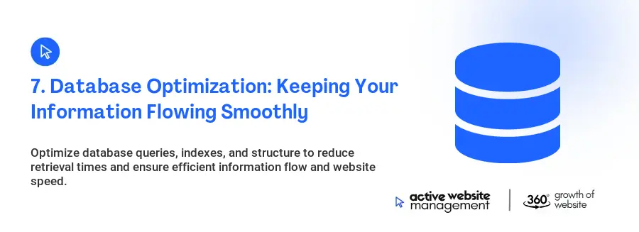 7. Database Optimization: Keeping Your Information Flowing Smoothly