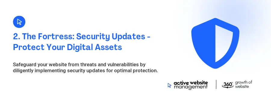 2. The Fortress: Security Updates - Protect Your Digital Assets