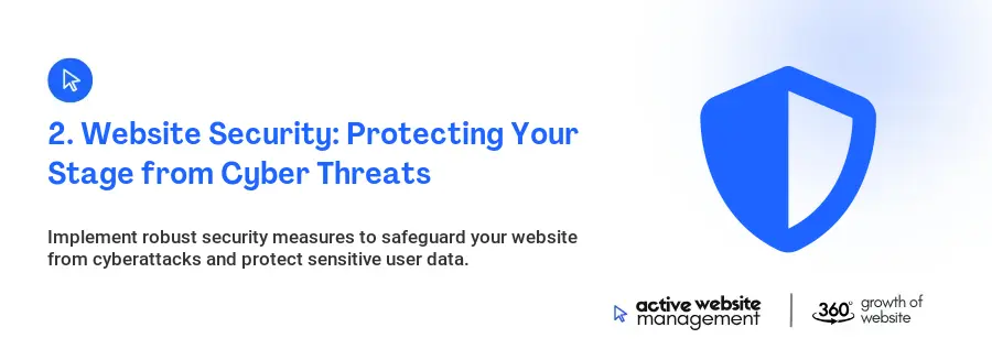 2. Website Security: Protecting Your Stage from Cyber Threats