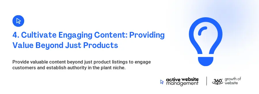 4. Cultivate Engaging Content: Providing Value Beyond Just Products