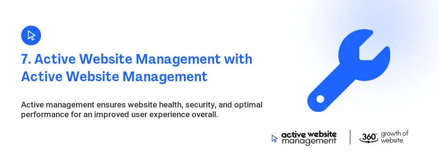 7. Active Website Management with Active Website Management