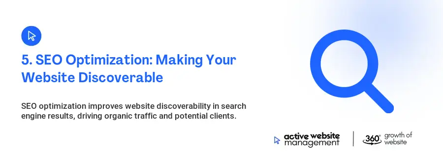 5. SEO Optimization: Making Your Website Discoverable