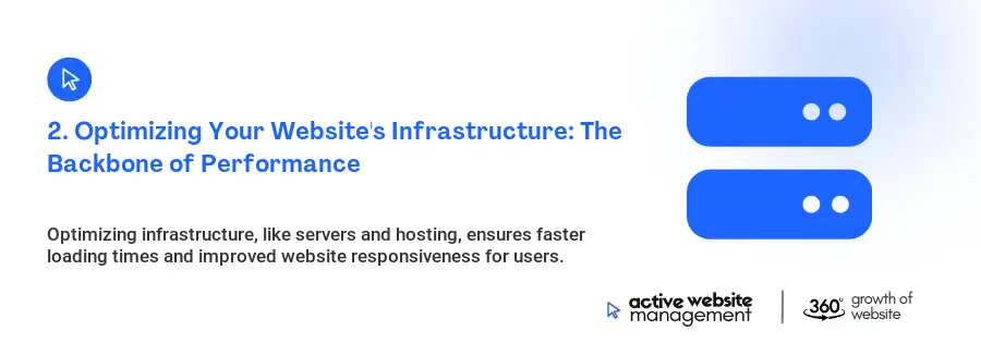 2. Optimizing Your Website's Infrastructure: The Backbone of Performance