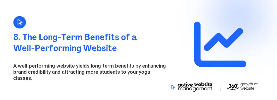 8. The Long-Term Benefits of a Well-Performing Website