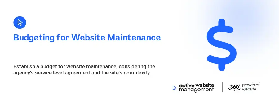 Budgeting for Website Maintenance