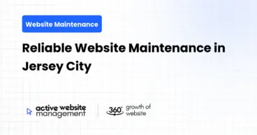 Reliable Website Maintenance in Jersey City