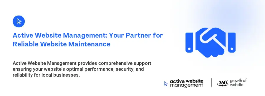 Active Website Management: Your Partner for Reliable Website Maintenance