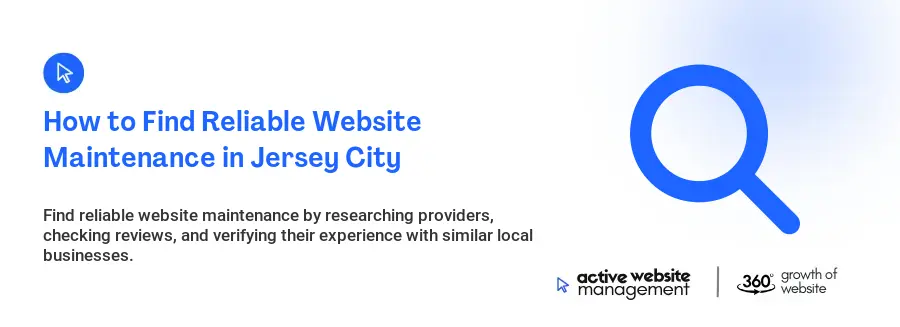 How to Find Reliable Website Maintenance in Jersey City