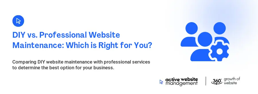 DIY vs. Professional Website Maintenance: Which is Right for You?