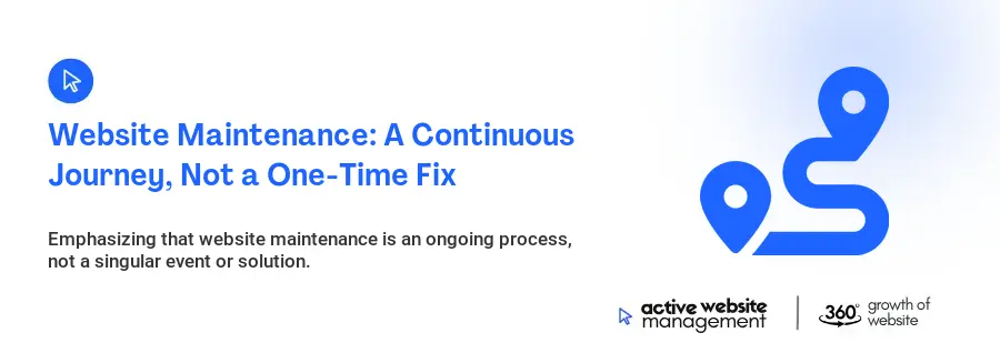 Website Maintenance: A Continuous Journey, Not a One-Time Fix