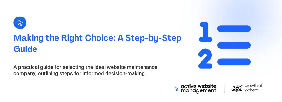 Making the Right Choice: A Step-by-Step Guide