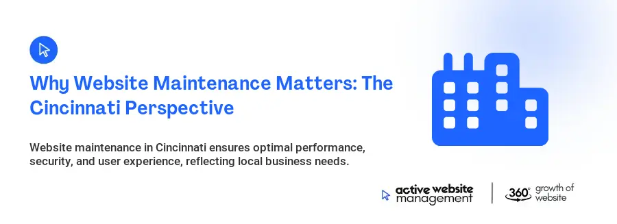 Why Website Maintenance Matters: The Cincinnati Perspective