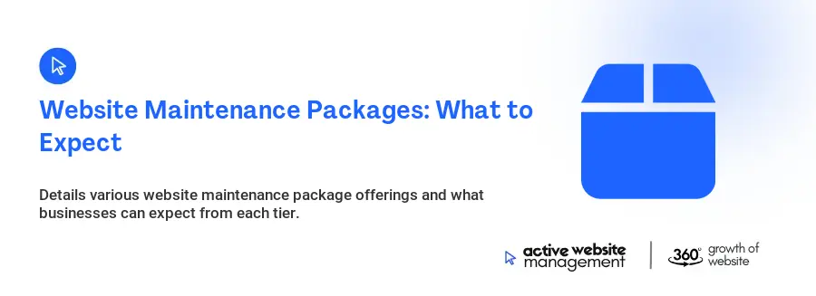 Website Maintenance Packages: What to Expect
