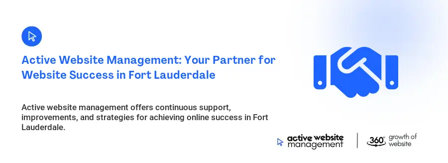 Active Website Management: Your Partner for Website Success in Fort Lauderdale
