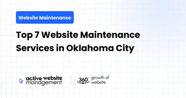 Top 7 Website Maintenance Services in Oklahoma City