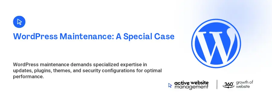 WordPress Maintenance: A Special Case