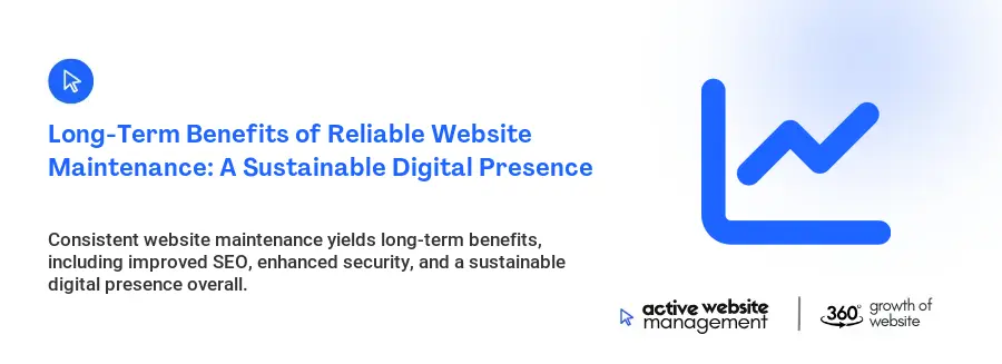 Long-Term Benefits of Reliable Website Maintenance: A Sustainable Digital Presence