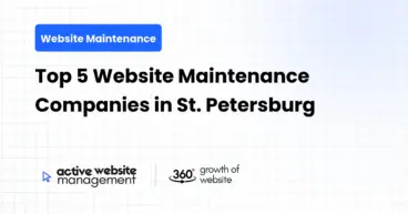 Top 5 Website Maintenance Companies in St. Petersburg