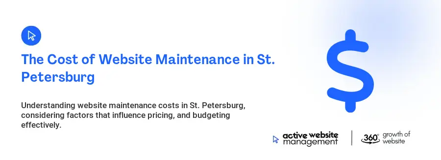 The Cost of Website Maintenance in St. Petersburg