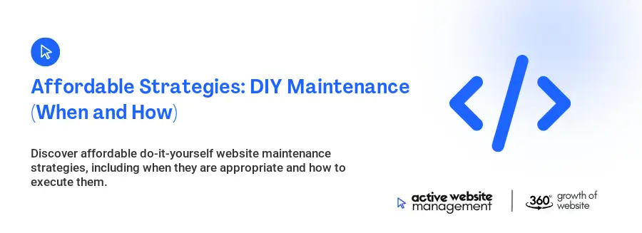 Affordable Strategies: DIY Maintenance (When and How)