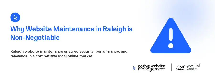 Why Website Maintenance in Raleigh is Non-Negotiable
