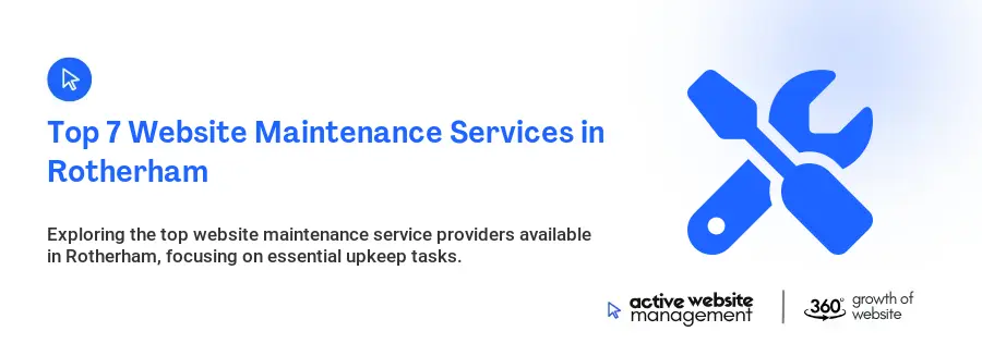 Top 7 Website Maintenance Services in Rotherham